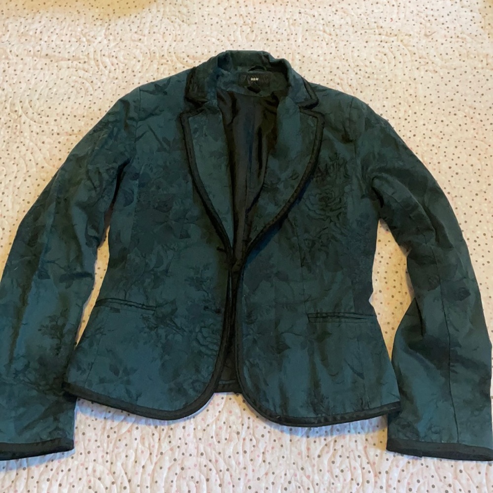H&M Green Blazer